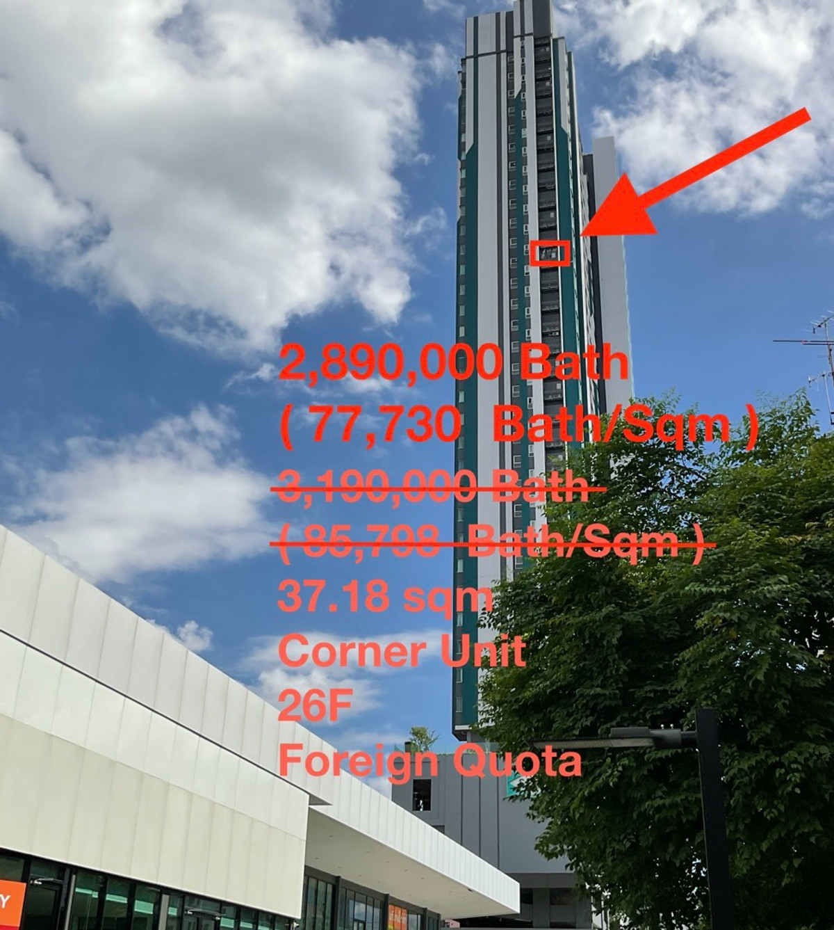 For SaleCondoRamkhamhaeng, Hua Mak : FLASH SALE!!!
2,890,000 Baht by January 31
TOP-CLASS FITNESS GYM IN BANGKOK AREA'S CONDO