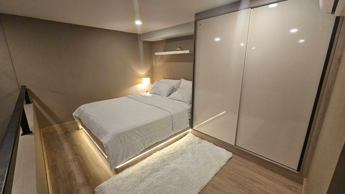 ขายคอนโดรัตนาธิเบศร์ สนามบินน้ำ พระนั่งเกล้า : ขายคอนโดไนท์บริด ติวานนท์ ห้องDuplex (Knightbridge duplex tiwanon) ขนาด 42 ตร.ม.