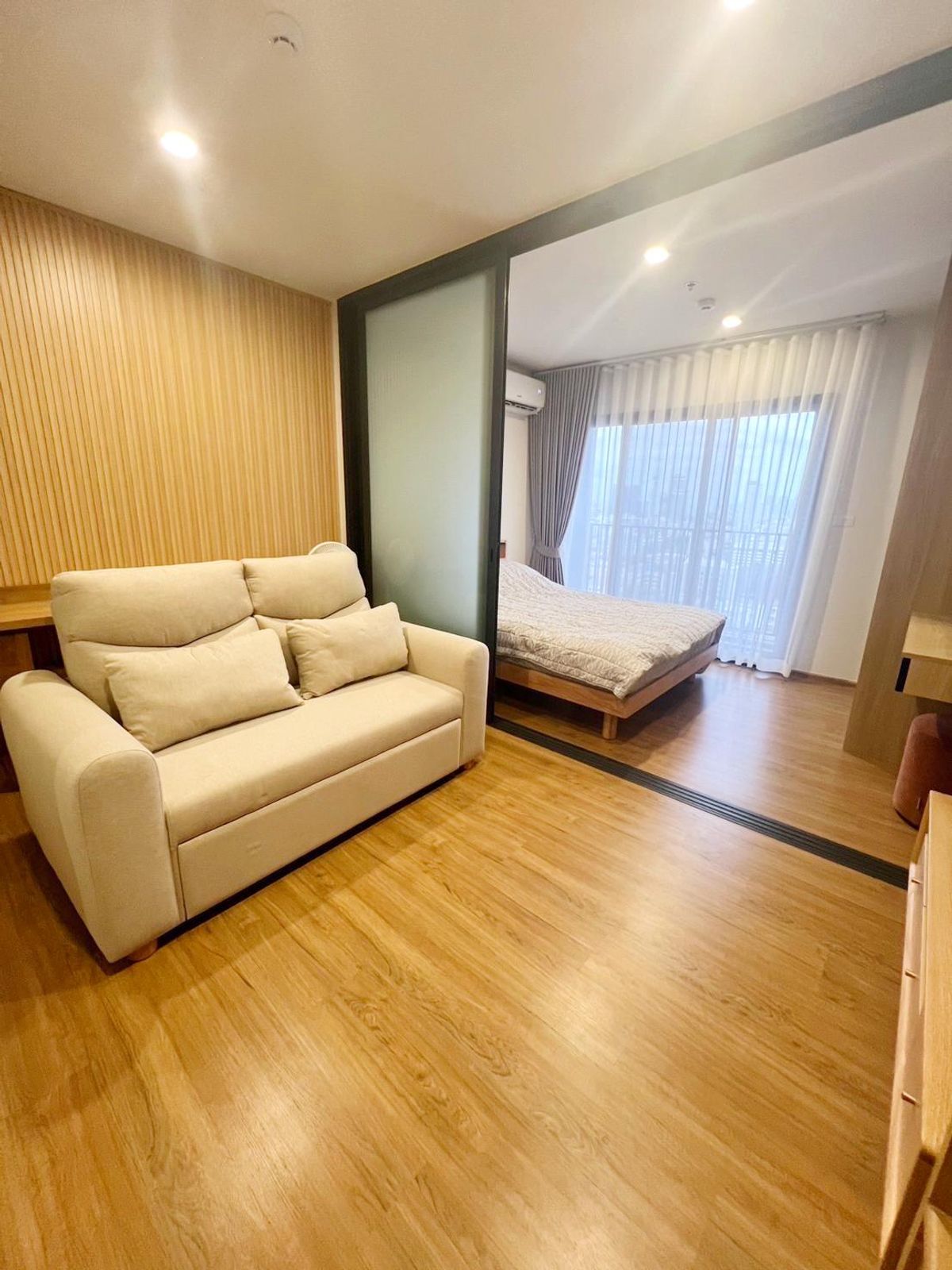 For RentCondoLadprao, Central Ladprao : For rent: The Line Vibe, 1 bedroom, 32 sq m., ready to move in, near BTS Ha Yaek Lat Phrao