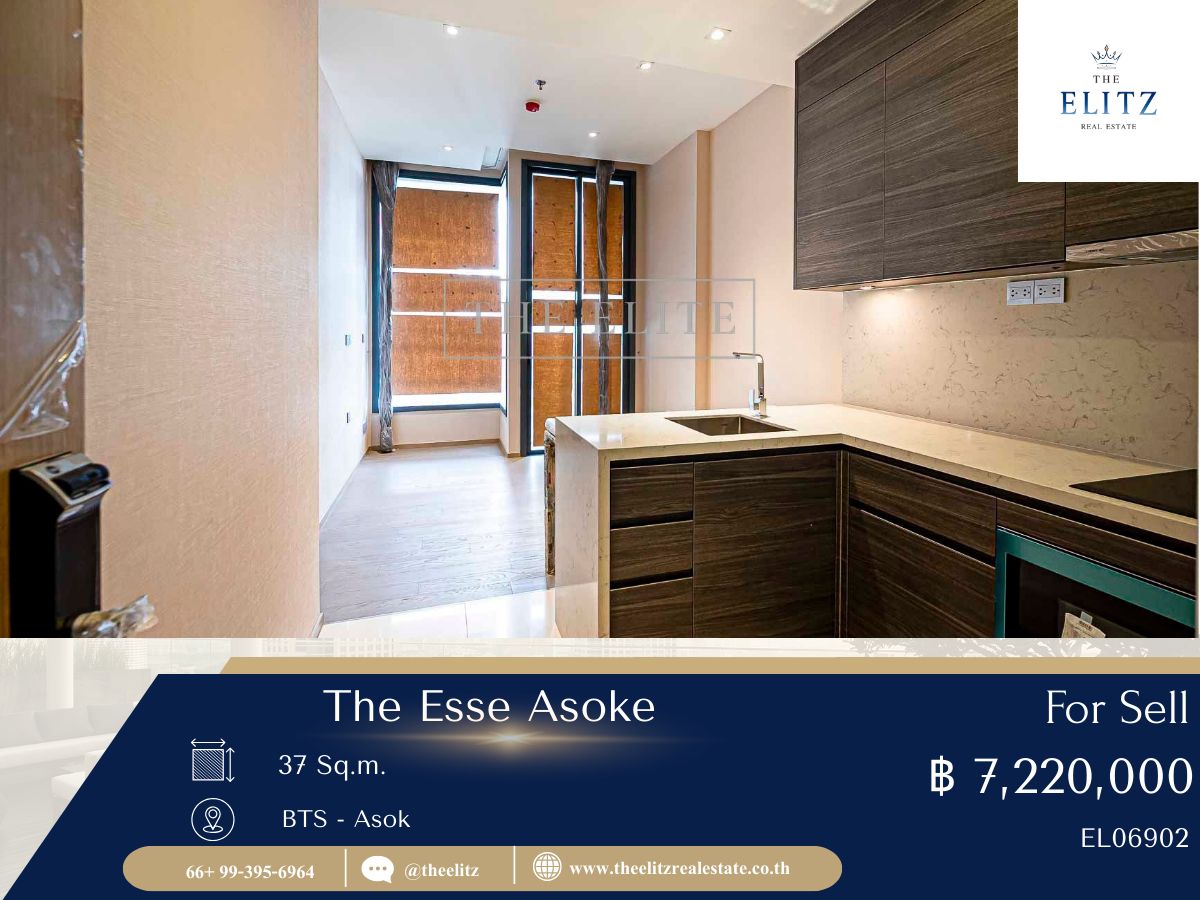 ขายคอนโดสุขุมวิท อโศก ทองหล่อ : ✨ โอกาสพิเศษ!! The Esse Asoke คอนโดลักชัวรี่ ห้องพร้อมโอน 💯