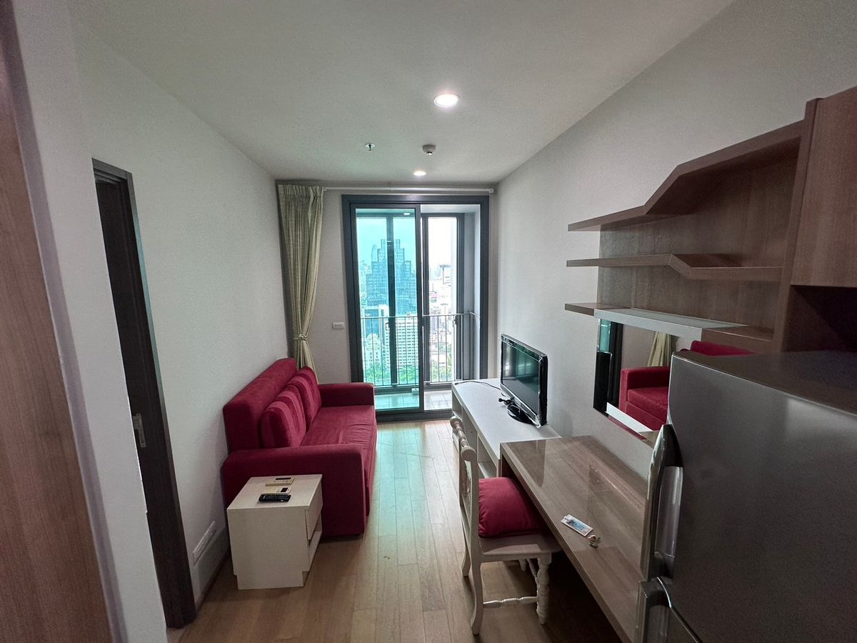ให้เช่าคอนโดราชเทวี พญาไท : Pyne by sansiri 1bed 30sqm 19k/month, Nice and Modern Building in Prime location,  0m to BTS ratchatewi