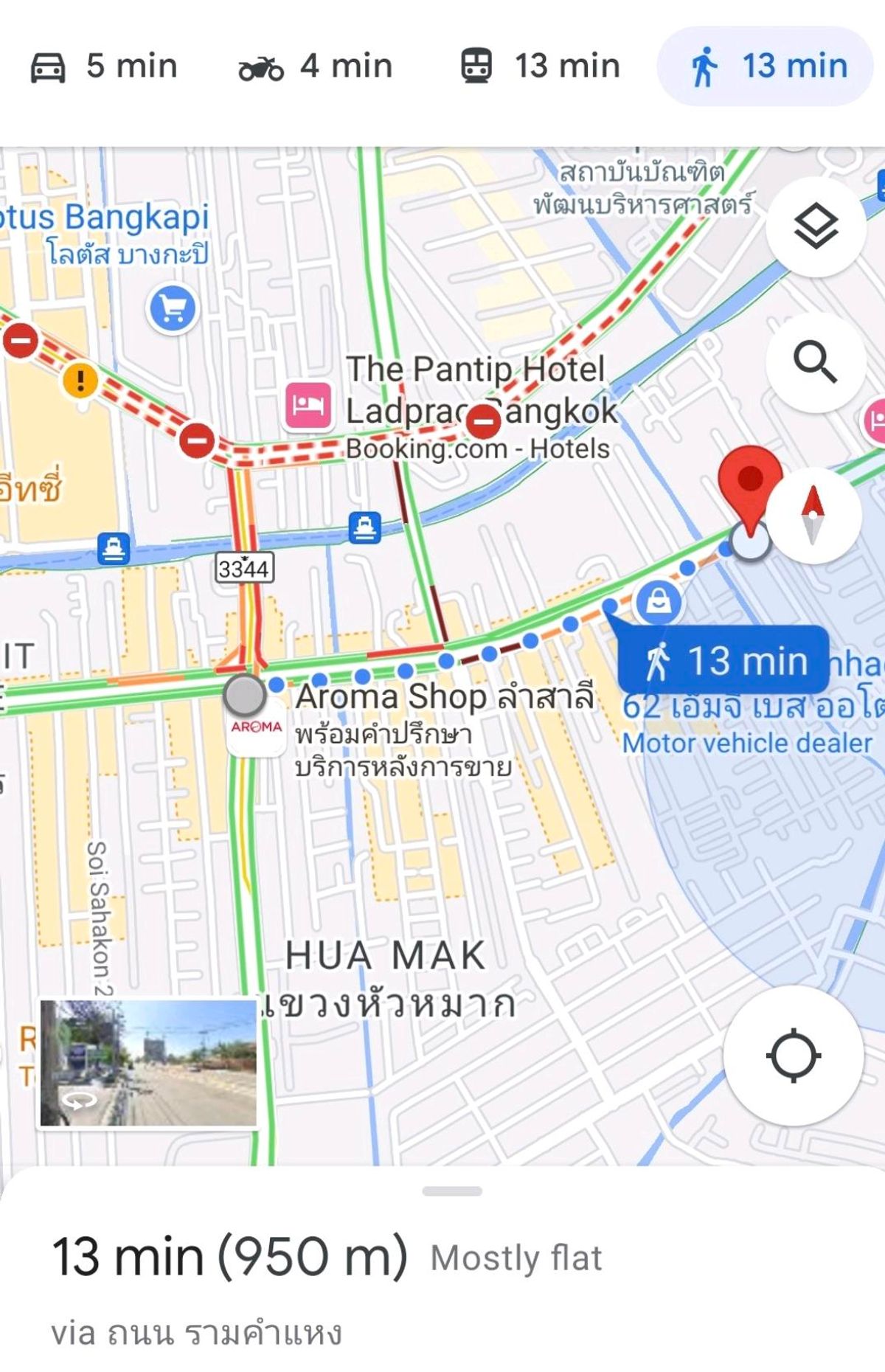 ขายคอนโดเสรีไทย-นิด้า : คอนโดแสนสิริ ย่านรามคำแหง ตกแต่งใหม่ 