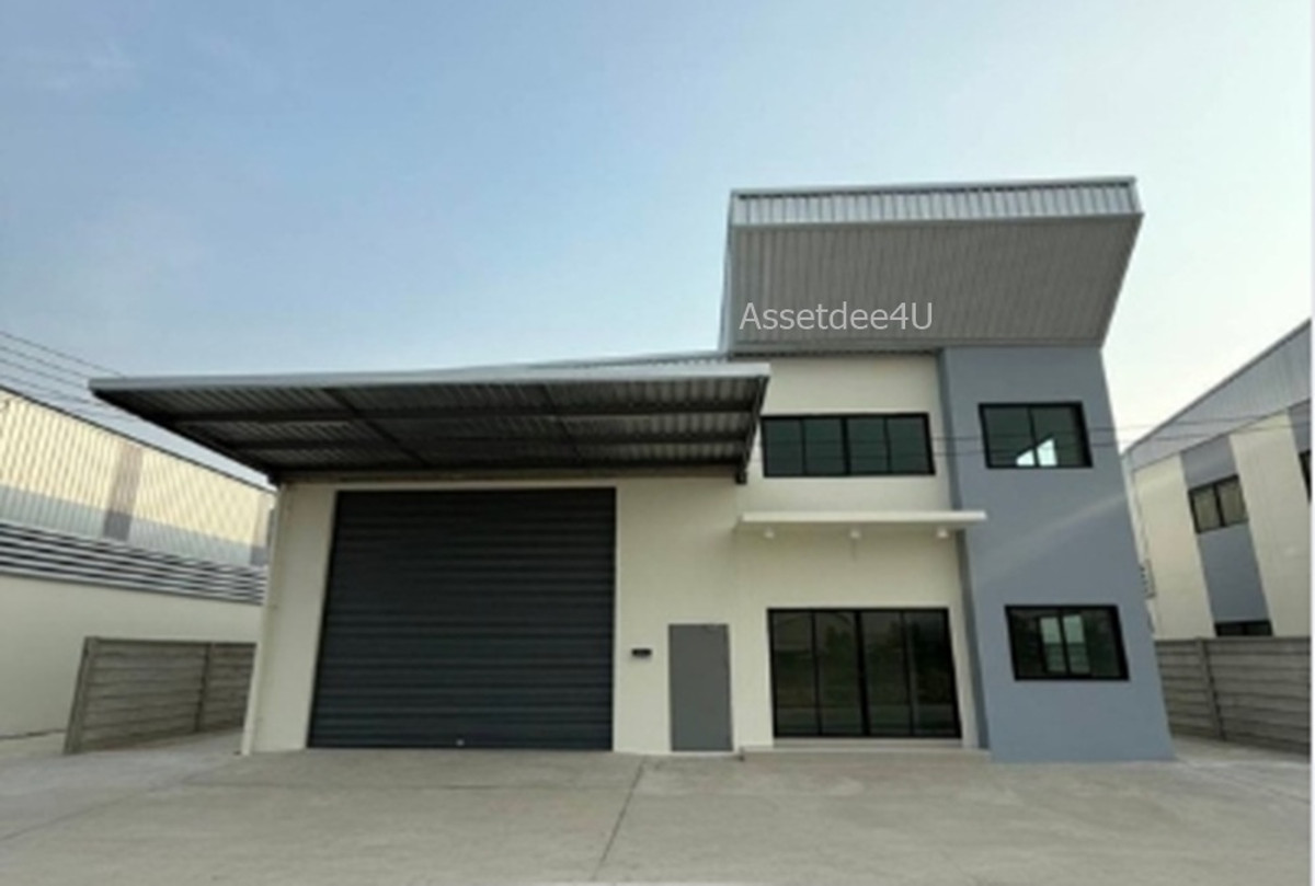 ให้เช่าโรงงานสมุทรปราการ สำโรง :   ให้เช่าโกดัง โรงงานมีออฟฟิศ AW606 ให้เช่าโกดังพร้อมสำนักงาน 2 ชั้น พื้นที่ 460 ตร.ม. ย่านบางพลี คอนเทนเนอร์เข้าได้ 