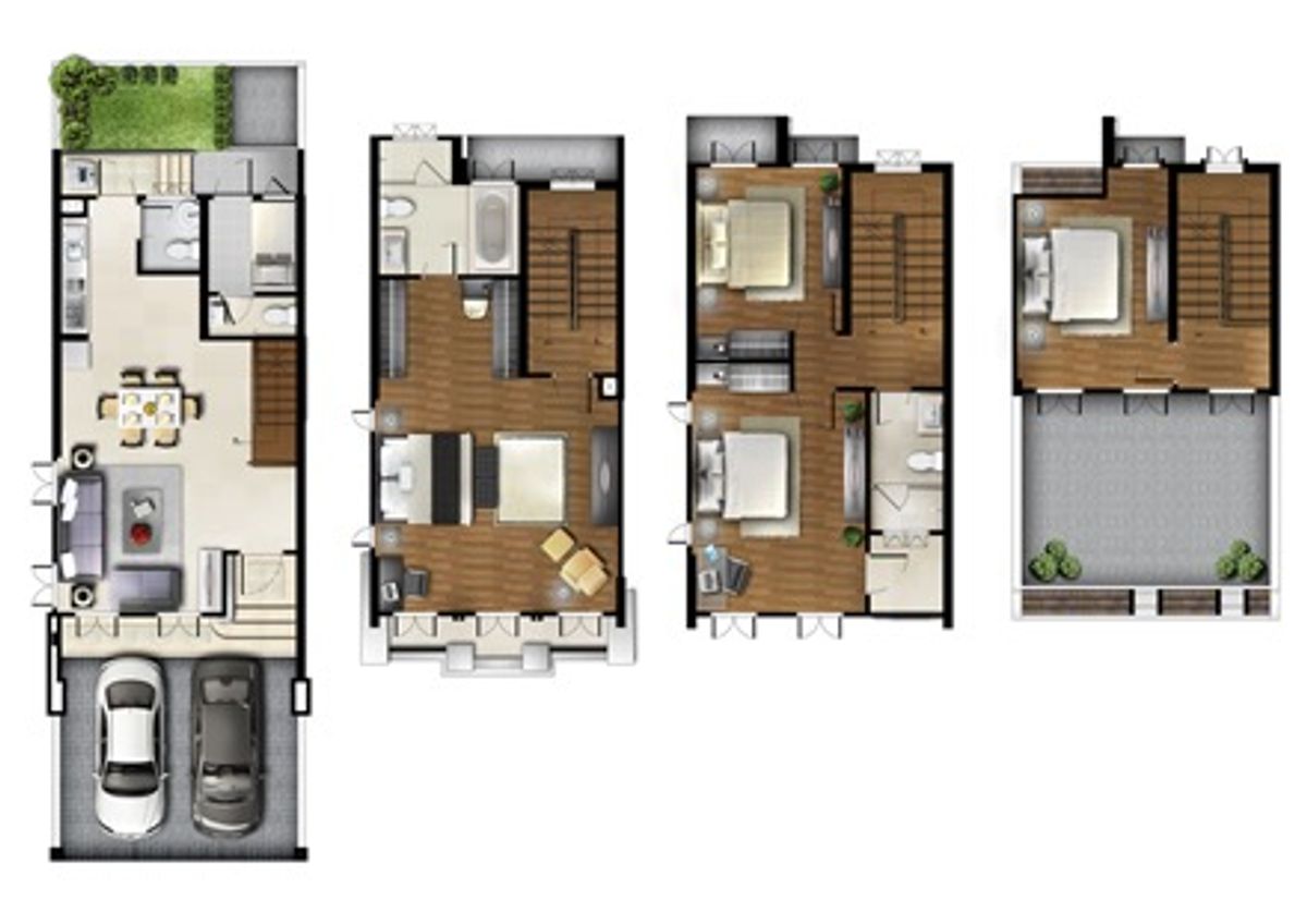 ขายทาวน์โฮมอ่อนนุช อุดมสุข : 📣 🔥RARE FIND – Garden Square สุขุมวิท 77 Luxury Townhome 4 ห้องนอน🔥 สนใจติดต่อ 📞093-616-4456 