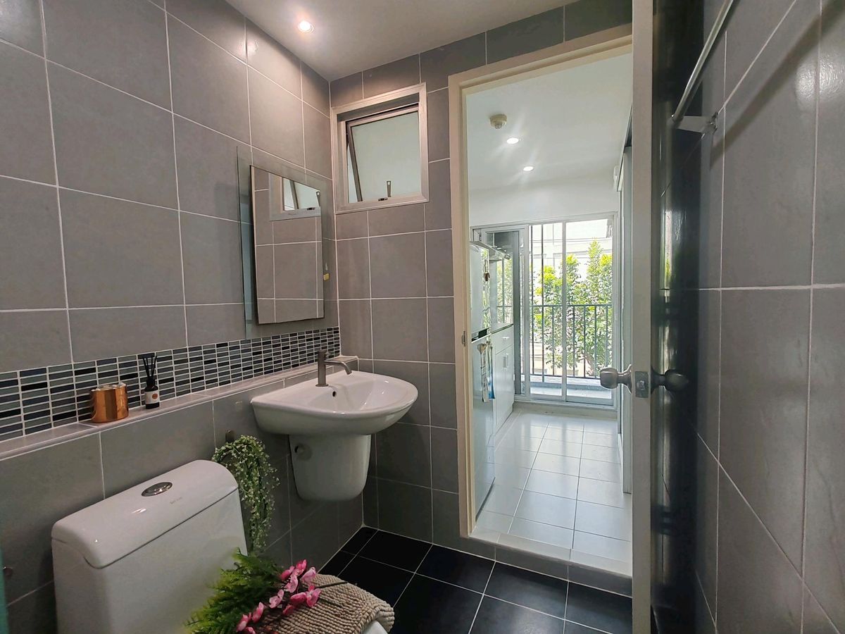 ขายคอนโดเสรีไทย-นิด้า : คอนโดแสนสิริ ย่านรามคำแหง ตกแต่งใหม่ 