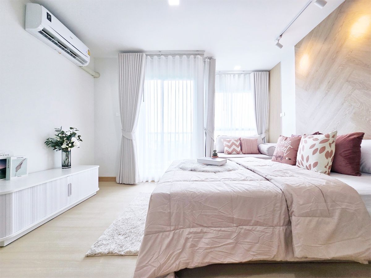 For SaleCondoYothinpattana,CDC : ((Urgent sale)) The room is ready to stay in V Condo Ekkamai Ramintra. The central part is worth using. 7, xxx. No need for anyone to find this zone. Hurry. 🏡😍