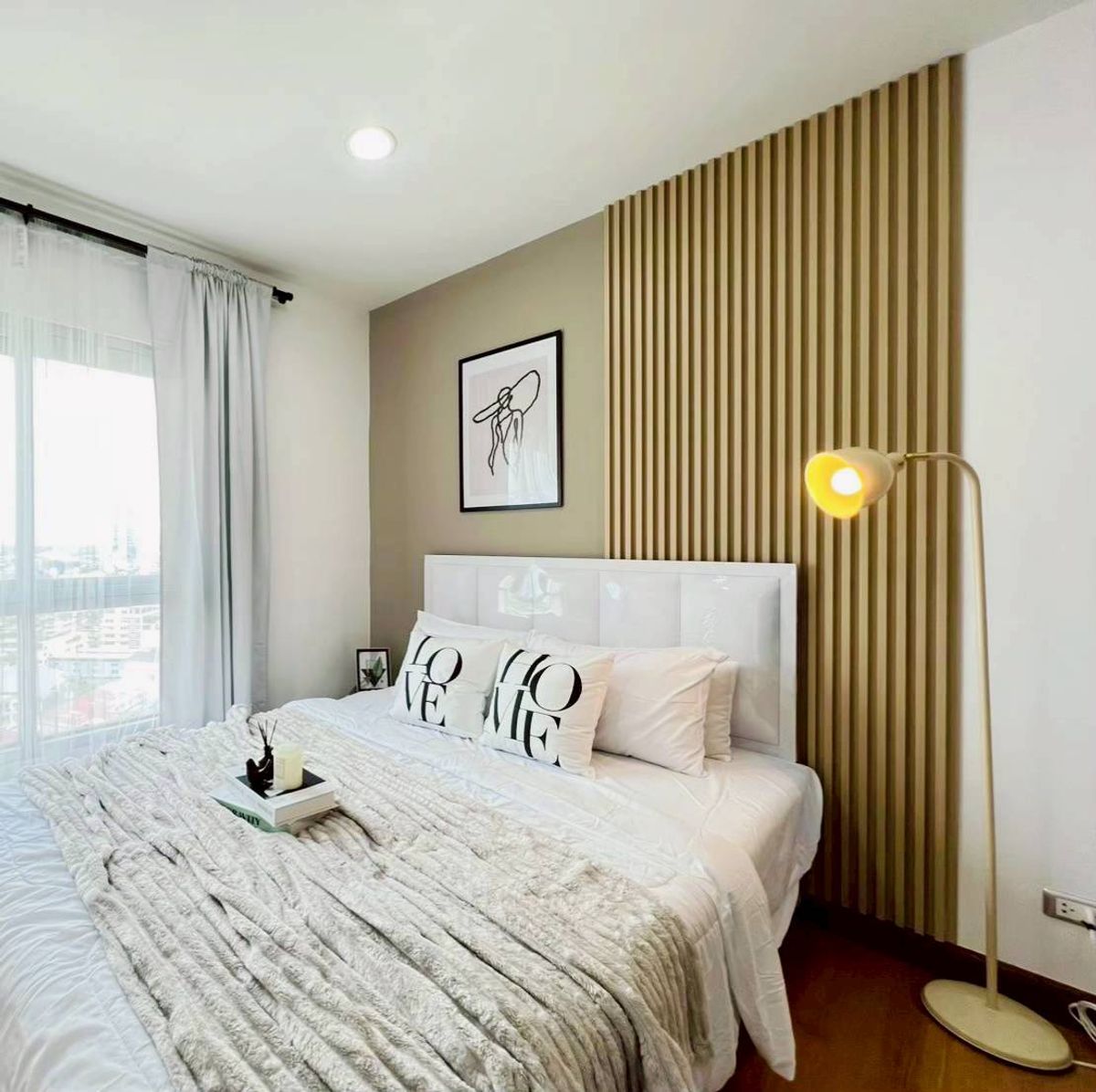 For SaleCondoBang kae, Phetkasem : Condo for sale, Bangkok Horizon P48, a large room attached to MRT Petchkasem 48
