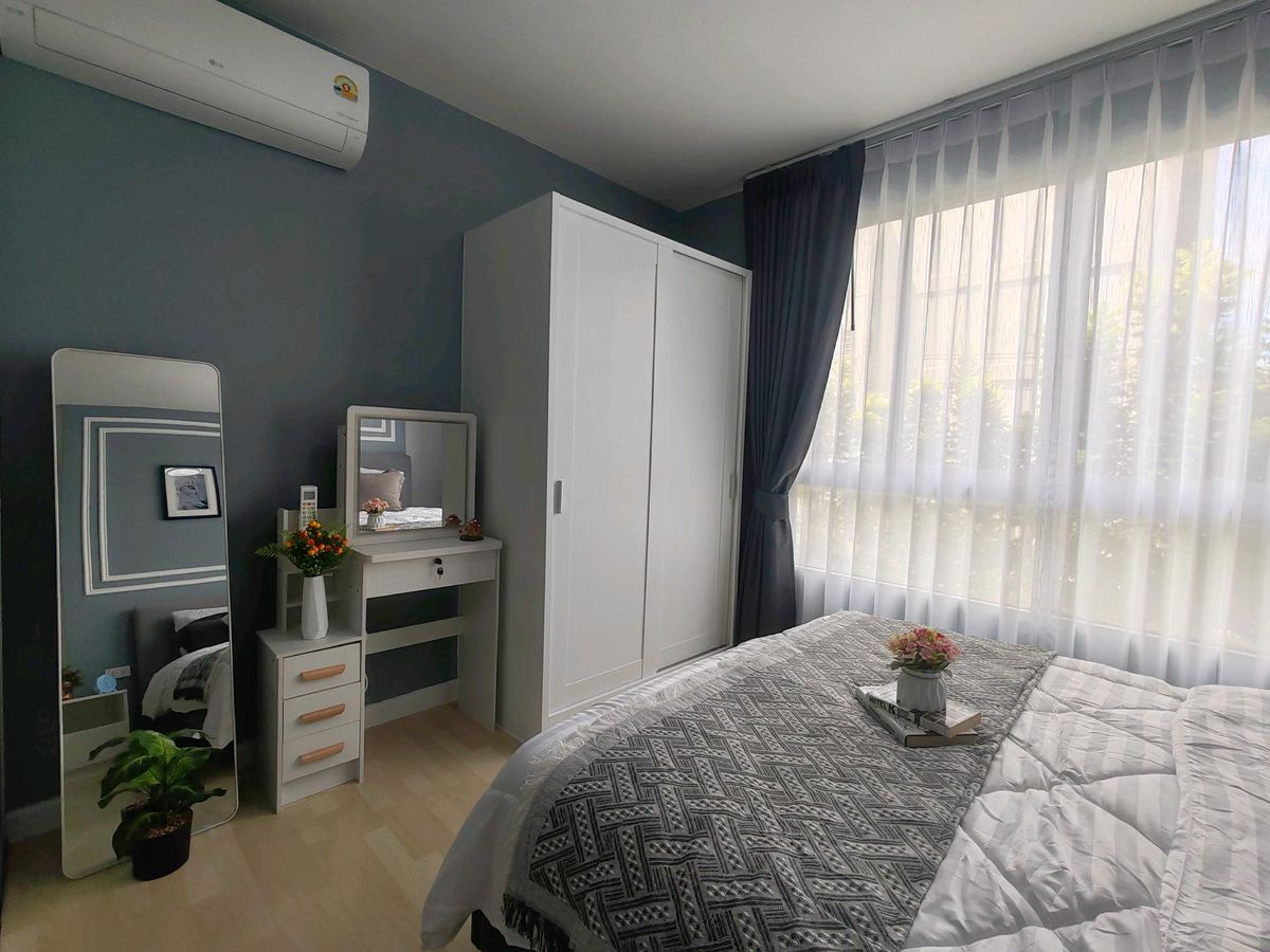 ขายคอนโดเสรีไทย-นิด้า : คอนโดแสนสิริ ย่านรามคำแหง ตกแต่งใหม่ 