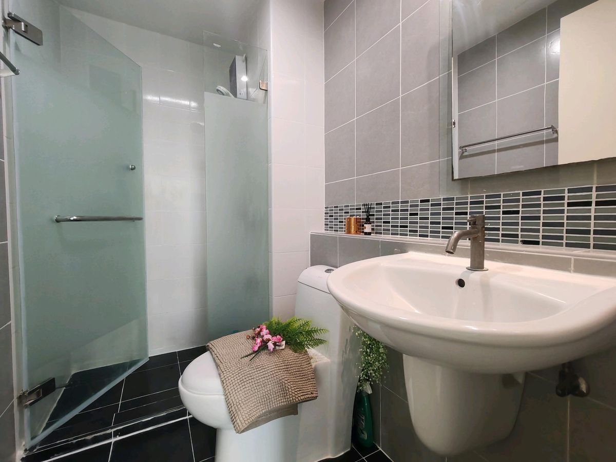 ขายคอนโดเสรีไทย-นิด้า : คอนโดแสนสิริ ย่านรามคำแหง ตกแต่งใหม่ 