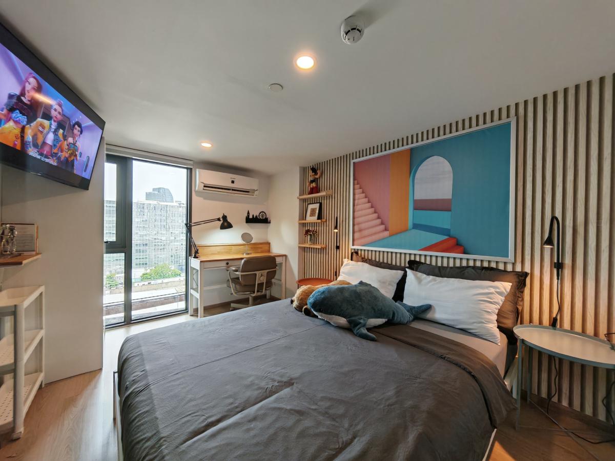 For SaleCondoKhlongtoei, Kluaynamthai : 24/03/2026, Life in the heart of Asoke! 2 bedrooms with city view at a special price of 6.89 million
Convenient transportation via BTS/MRT, close to shopping and complete lifestyle amenities! 0642748883