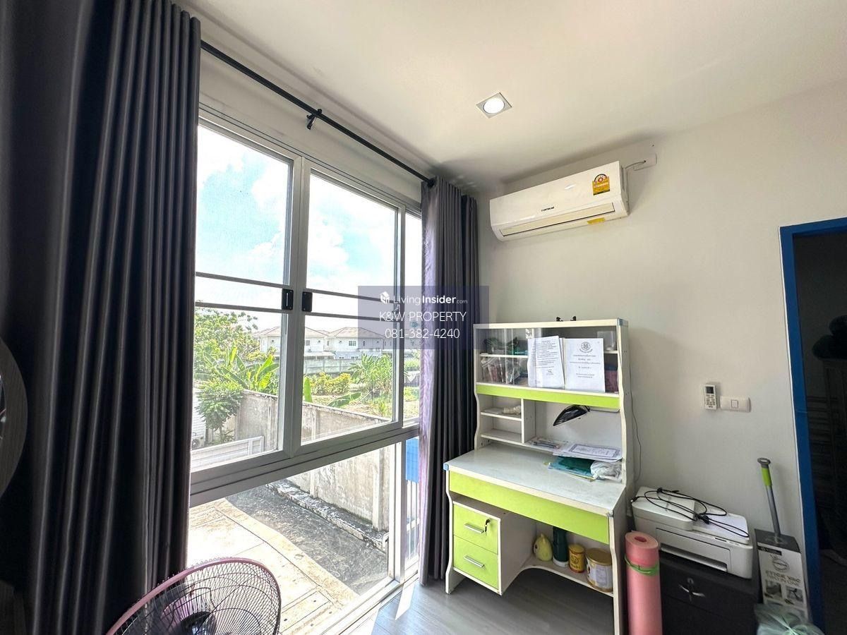 ให้เช่าทาวน์โฮมนวมินทร์ รามอินทรา : ให้เช่าทาวน์โฮม 3 ชั้น ฟรี กล้องวงจรปิด ประตูรั้วรีโมท ห้องมุม ม.สัมมากร อเวนิว รามอินทรา-วงแหวน