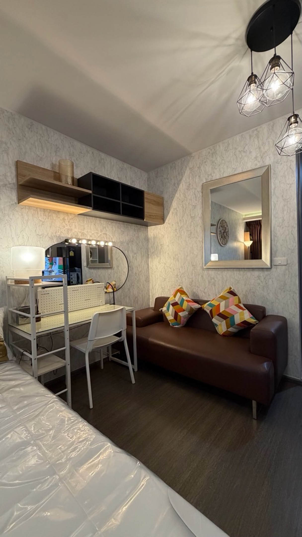 For RentCondoOnnut, Udomsuk : ⛔️⛔️Already reserved⛔️⛔️🌈Ideo​ Sukhumvit​ 93🍀Studio 27 sq m• End corner⭐️private zone🍀Floor 25