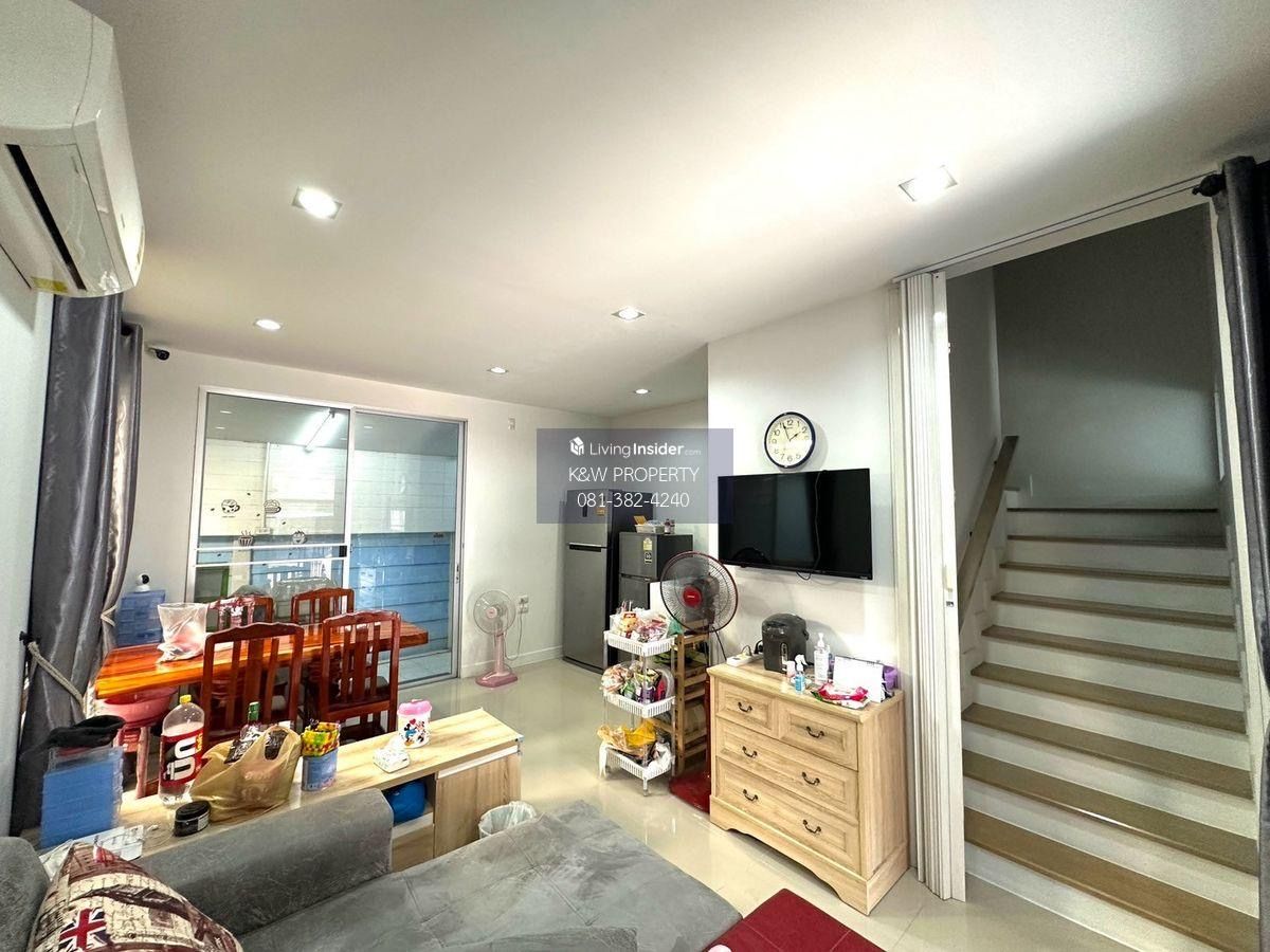 ให้เช่าทาวน์โฮมนวมินทร์ รามอินทรา : ให้เช่าทาวน์โฮม 3 ชั้น ฟรี กล้องวงจรปิด ประตูรั้วรีโมท ห้องมุม ม.สัมมากร อเวนิว รามอินทรา-วงแหวน