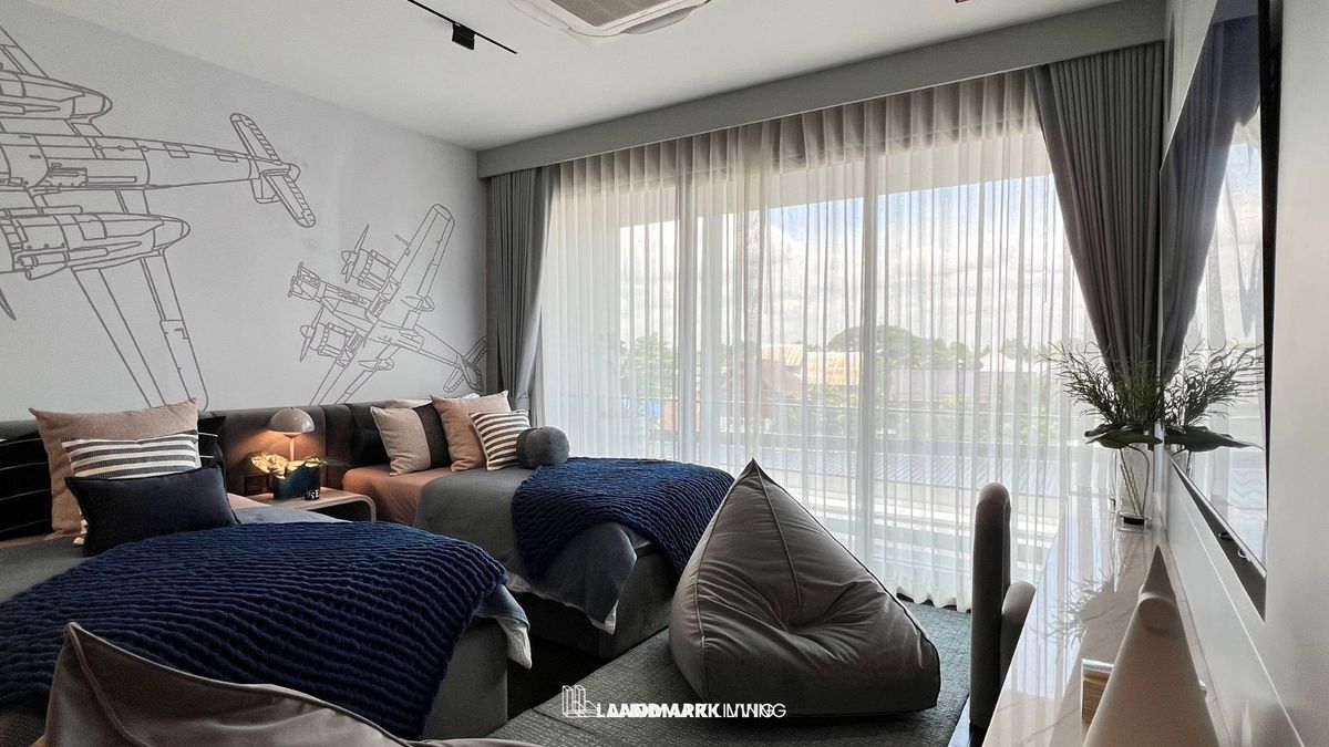 ขายบ้านเลียบทางด่วนรามอินทรา : ✨ได้ทุกอย่างตามรูป พร้อมเข้าอยู่  🏠9E1 (ไนน์ตี้ไฟว์ อีสต์วัน)- ตกแต่งครบพร้อมเข้าอยู่ รับดีลสุดพรีเมียมเหนือระดับจาก Landmark Living 💯