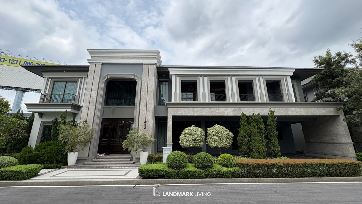 ขายบ้านลาดกระบัง สุวรรณภูมิ : ✨ได้ทุกอย่างตามรูป พร้อมเข้าอยู่ 🏠แกรนด์ บางกอก บูเลอวาร์ด สเตต บางนา -  นิยามใหม่แห่งบ้านหรู พร้อมอยู่ทันที รับดีลสุดExclusiveจาก Landmark Living  💯