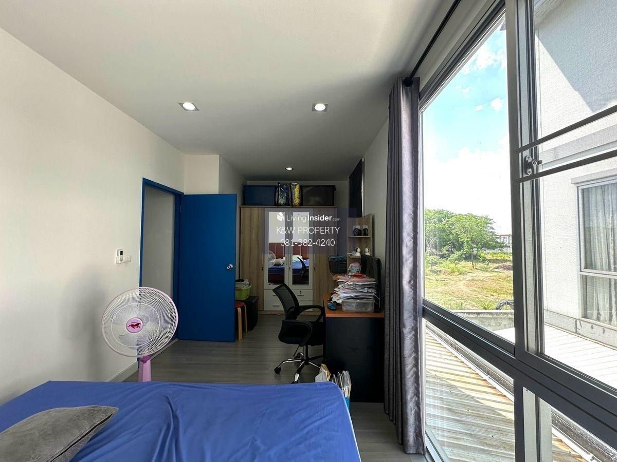 ให้เช่าทาวน์โฮมนวมินทร์ รามอินทรา : ให้เช่าทาวน์โฮม 3 ชั้น ฟรี กล้องวงจรปิด ประตูรั้วรีโมท ห้องมุม ม.สัมมากร อเวนิว รามอินทรา-วงแหวน