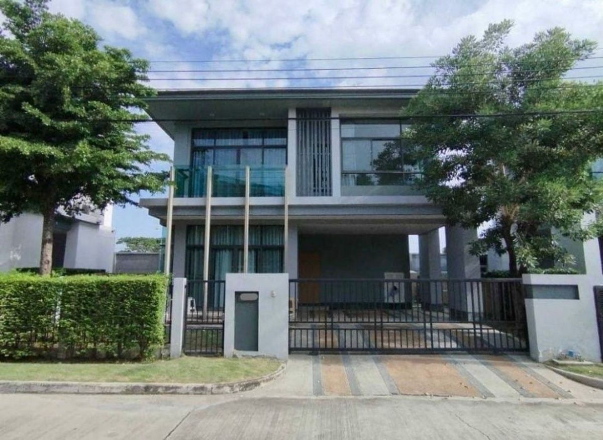 For SaleHousePattanakan, Srinakarin : TP222 ขายบ้านเดี่ยว หมู่บ้านเศรษฐสิริ ศรีนครินทร์-พระราม 9
