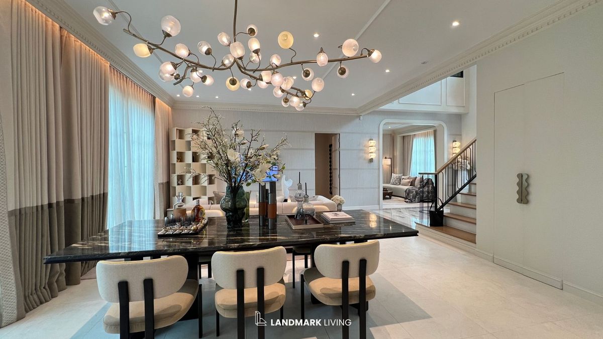 For SaleHousePattanakan, Srinakarin : ✨ Everything as in the picture Ready to move in. 🏡 Narinsiri Krungthep Kreetha. Real touch. Receive premium deals before anyone in Landmark Living 💯