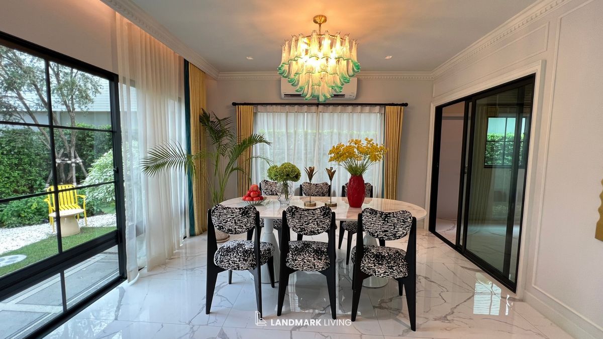 For SaleHouseLadkrabang, Suwannaphum Airport : ✨ Everything as in the picture Ready to move in. Complete, complete in one place Special offer at Landmark Living 💯