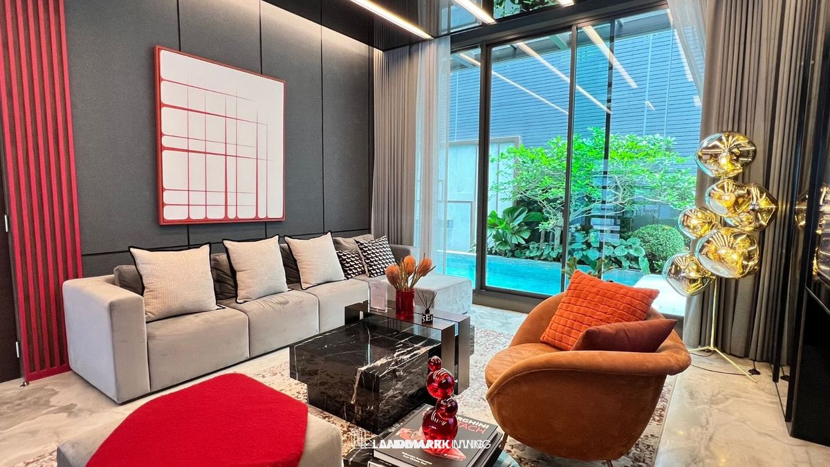 ขายบ้านเลียบทางด่วนรามอินทรา : ✨ได้ทุกอย่างตามรูป พร้อมเข้าอยู่  🏠9E1 (ไนน์ตี้ไฟว์ อีสต์วัน)- ตกแต่งครบพร้อมเข้าอยู่ รับดีลสุดพรีเมียมเหนือระดับจาก Landmark Living 💯