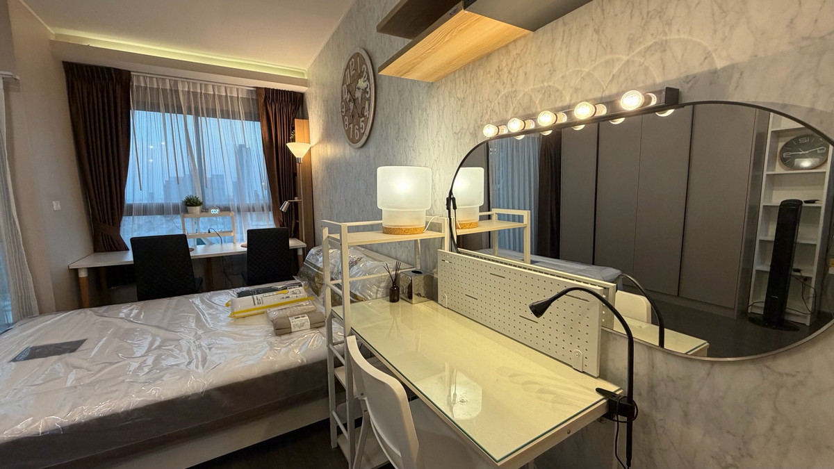 ให้เช่าคอนโดอ่อนนุช อุดมสุข : 🍀พร้อมอยู่.🌈Ideo​ Sukhumvit​ 93🌈สตูดิโอ 27 ตรม• มุมสุด⭐️private zone🍀ชั้น 25⛔️⛔️NOT-CO-AGENT⛔️⛔️