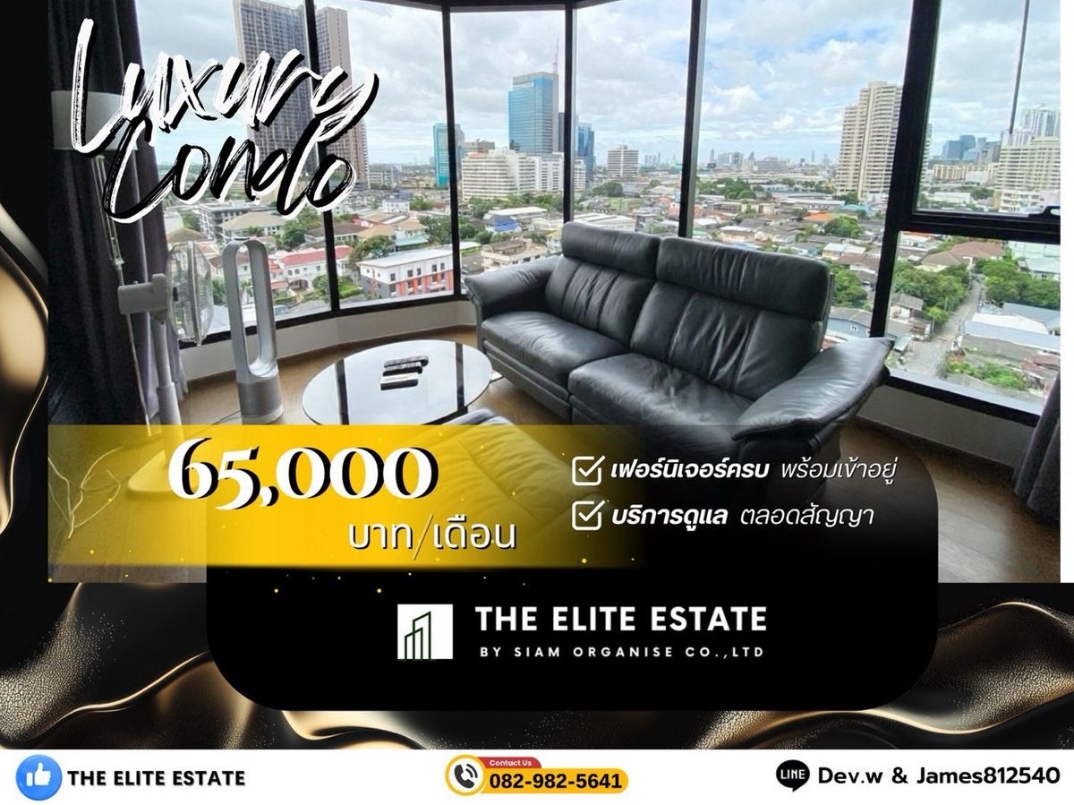 For RentCondoSukhumvit, Asoke, Thonglor : 🔑✨ Exclusive Offer • Beautiful Fully Furnished • Ready-to-Move-In Unit • For Rent at Ideo Q Sukhumvit 36 • Near BTS Thonglor
