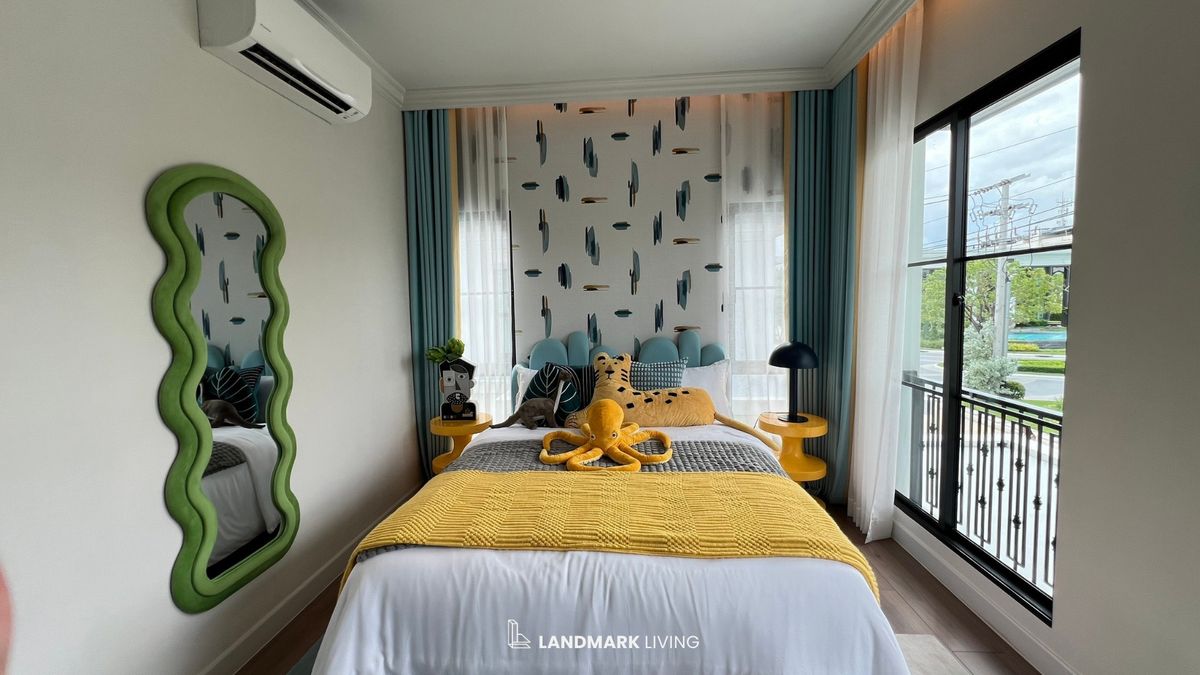 For SaleHouseLadkrabang, Suwannaphum Airport : ✨ Everything as in the picture Ready to move in. Complete, complete in one place Special offer at Landmark Living 💯