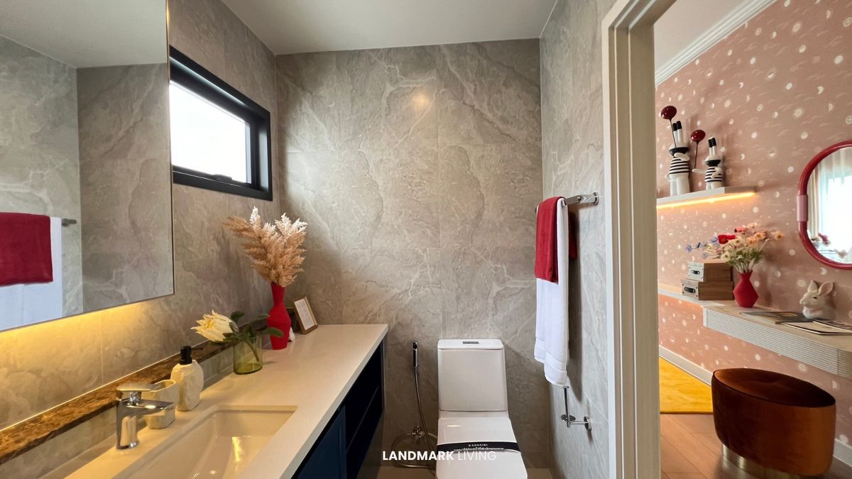 For SaleHouseLadkrabang, Suwannaphum Airport : ✨ Everything as in the picture Ready to move in. Complete, complete in one place Special offer at Landmark Living 💯