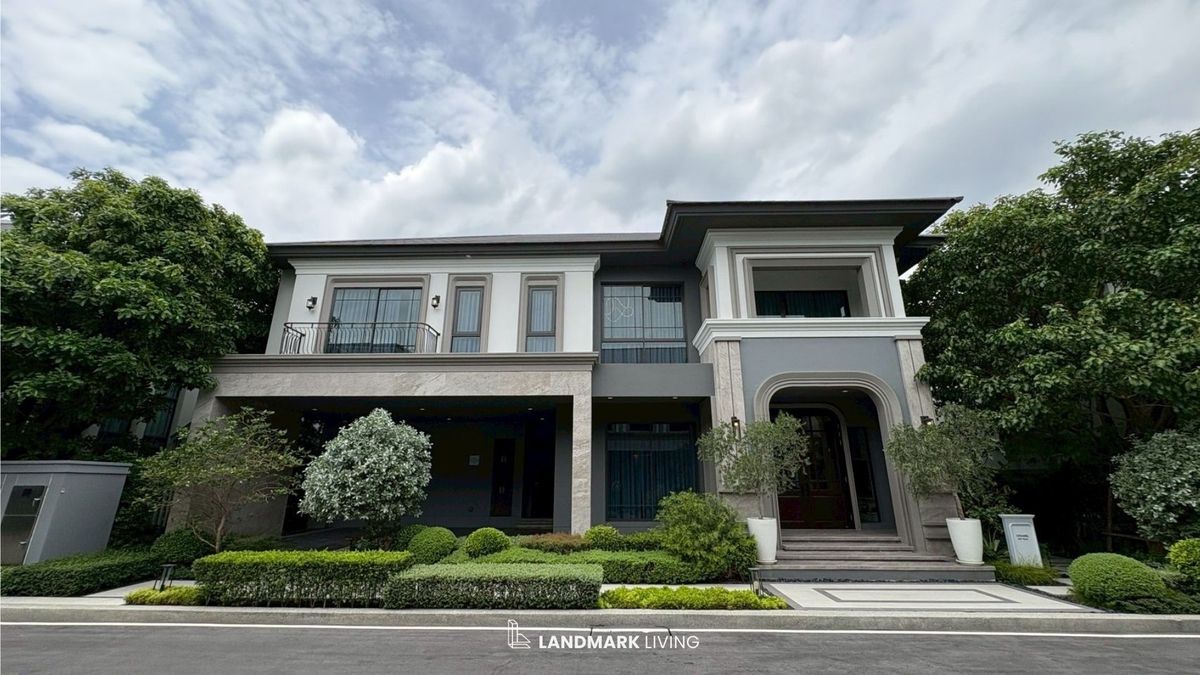 ขายบ้านลาดกระบัง สุวรรณภูมิ : ✨ได้ทุกอย่างตามรูป พร้อมเข้าอยู่ 🏠แกรนด์ บางกอก บูเลอวาร์ด สเตต บางนา -  นิยามใหม่แห่งบ้านหรู พร้อมอยู่ทันที รับดีลสุดExclusiveจาก Landmark Living  💯