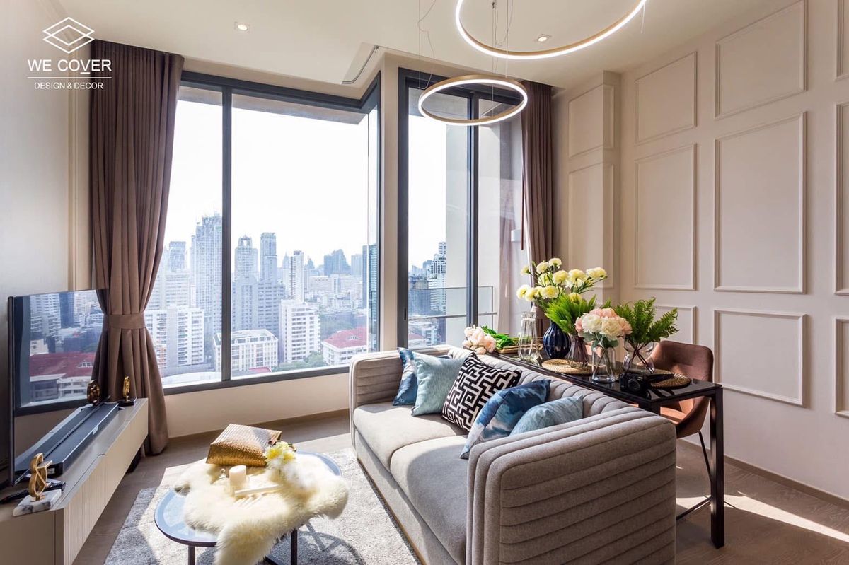 For RentCondoSukhumvit, Asoke, Thonglor : For Rent The Esse Asoke 1 Bed Nice Design ⭐️🌈