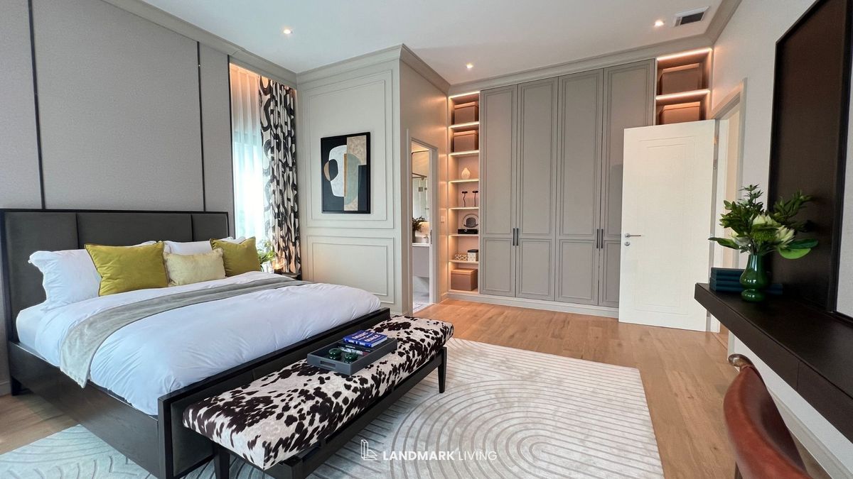 For SaleHousePattanakan, Srinakarin : ✨ Everything as in the picture Ready to move in. 🏡 Narinsiri Krungthep Kreetha. Real touch. Receive premium deals before anyone else at Landmark Living 💯