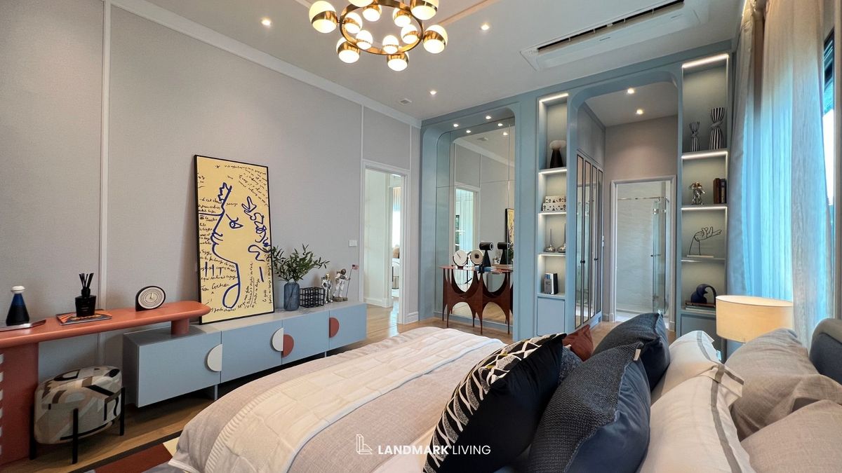 For SaleHousePattanakan, Srinakarin : ✨ Everything as in the picture Ready to move in. 🏡 Narinsiri Krungthep Kreetha. Real touch. Receive premium deals before anyone in Landmark Living 💯