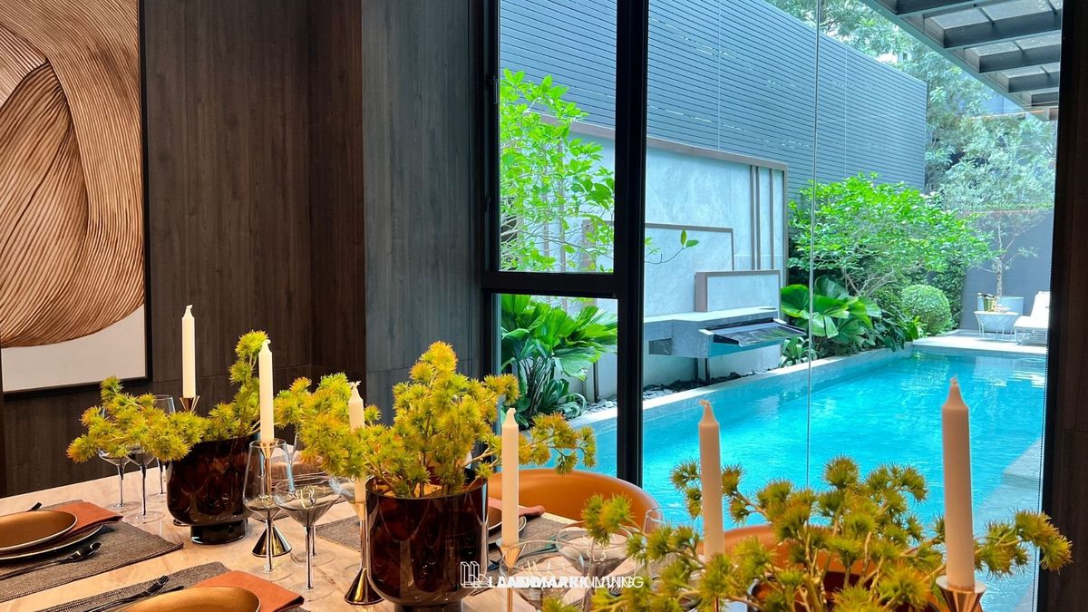 ขายบ้านเลียบทางด่วนรามอินทรา : ✨ได้ทุกอย่างตามรูป พร้อมเข้าอยู่  🏠9E1 (ไนน์ตี้ไฟว์ อีสต์วัน)- ตกแต่งครบพร้อมเข้าอยู่ รับดีลสุดพรีเมียมเหนือระดับจาก Landmark Living 💯