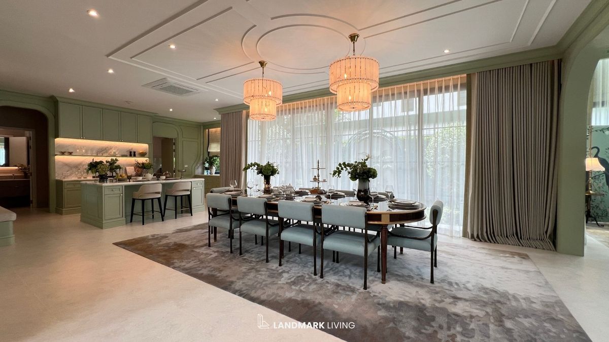 For SaleHousePattanakan, Srinakarin : ✨ Everything as in the picture Ready to move in. 🏡 Narinsiri Krungthep Kreetha. Real touch. Receive premium deals before anyone else at Landmark Living 💯