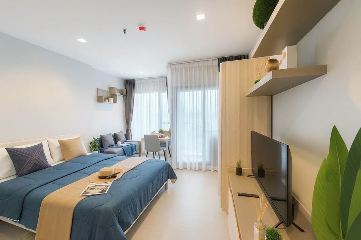 ให้เช่าคอนโดพระราม 9 เพชรบุรีตัดใหม่ RCA : ✨Condo for Rent : Life Asoke rama9  ( AP-02) ( line : @condo91 )