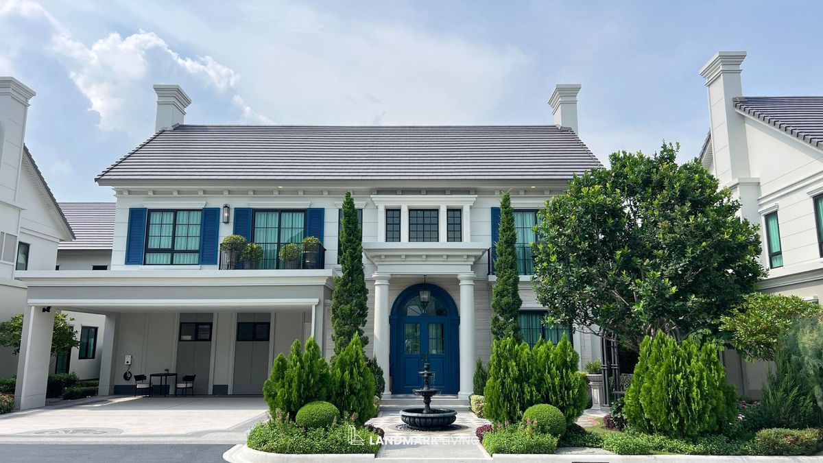 For SaleHousePattanakan, Srinakarin : ✨ได้ทุกอย่างตามรูป พร้อมเข้าอยู่ 🏡 NARINSIRI KRUNGTHEP KREETHA  สัมผัสจริงบ้านตัวอย่างสุดหรูพร้อมเข้าอยู่ รับดีลสุดพรีเมียมก่อนใครที่ Landmark Living 💯