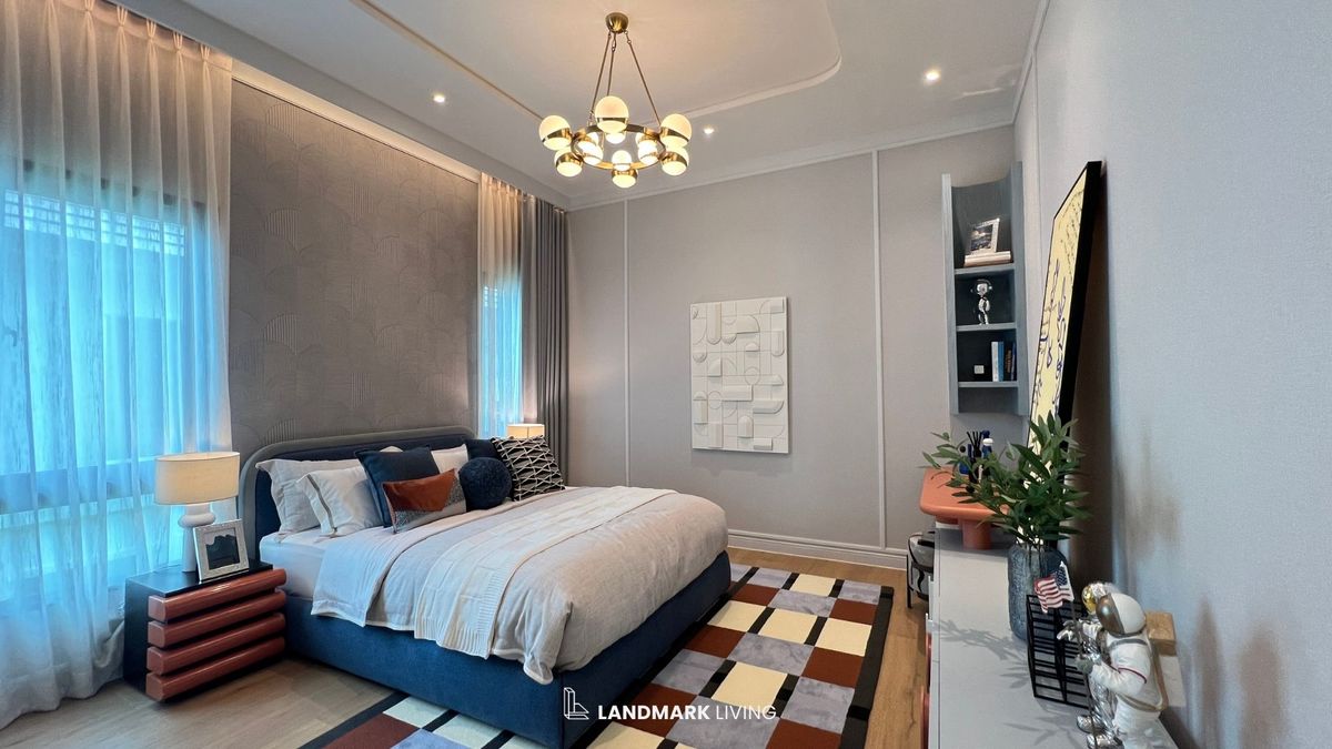 For SaleHousePattanakan, Srinakarin : ✨ Everything as in the picture Ready to move in. 🏡 Narinsiri Krungthep Kreetha. Real touch. Receive premium deals before anyone in Landmark Living 💯