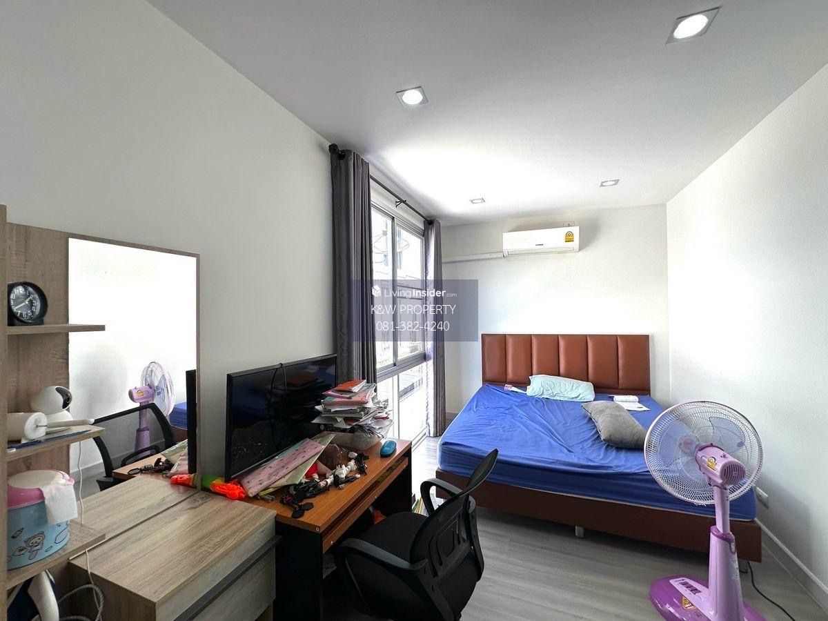 ให้เช่าทาวน์โฮมนวมินทร์ รามอินทรา : ให้เช่าทาวน์โฮม 3 ชั้น ฟรี กล้องวงจรปิด ประตูรั้วรีโมท ห้องมุม ม.สัมมากร อเวนิว รามอินทรา-วงแหวน