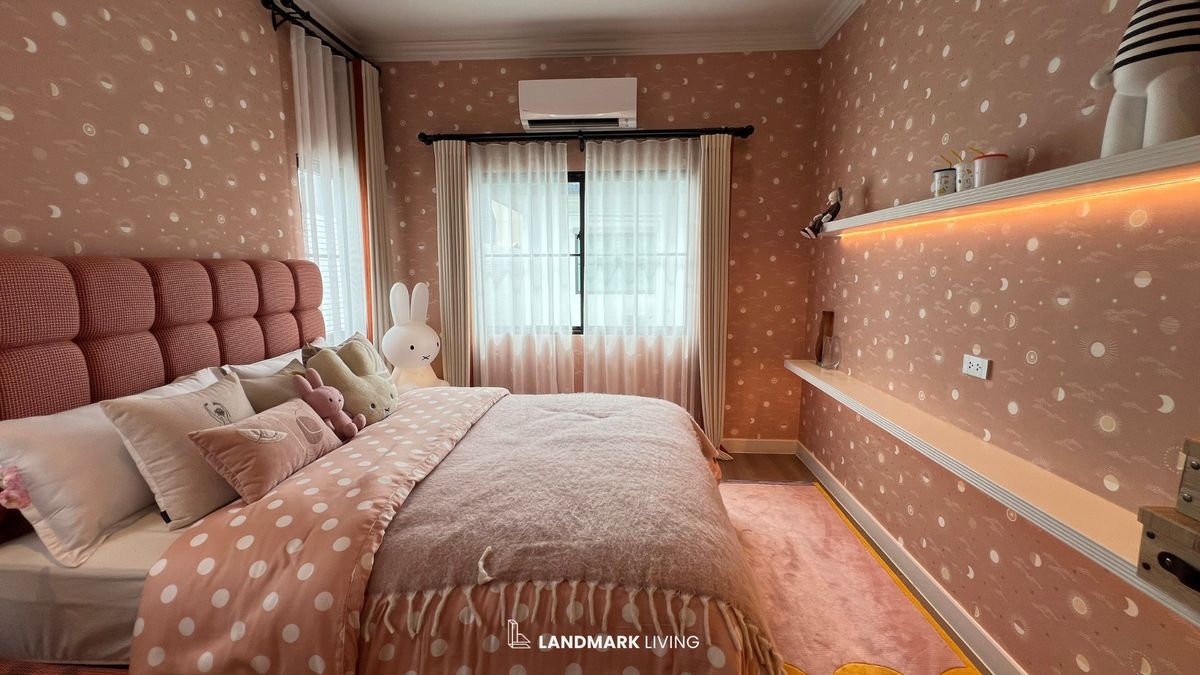 For SaleHouseLadkrabang, Suwannaphum Airport : ✨ Everything as in the picture Ready to move in. Complete, complete in one place Special offer at Landmark Living 💯