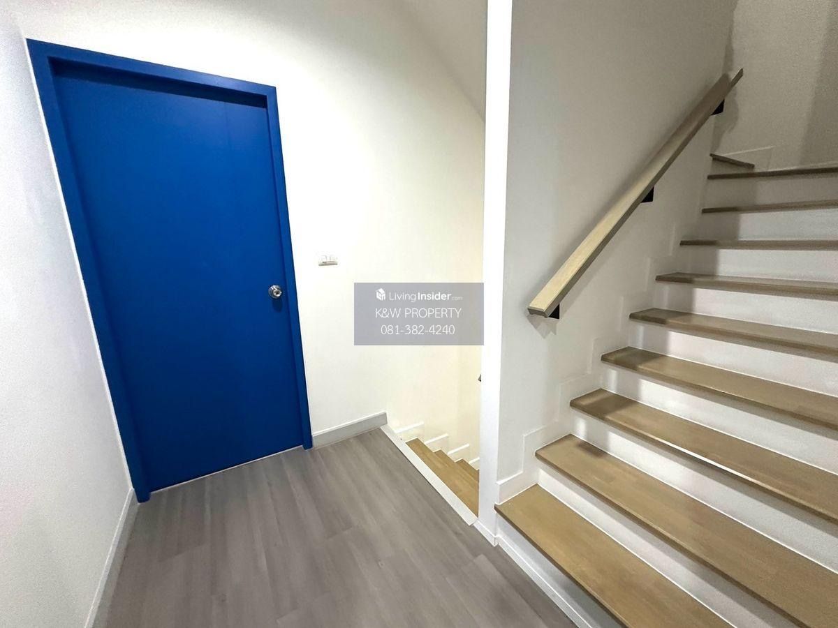 ให้เช่าทาวน์โฮมนวมินทร์ รามอินทรา : ให้เช่าทาวน์โฮม 3 ชั้น ฟรี กล้องวงจรปิด ประตูรั้วรีโมท ห้องมุม ม.สัมมากร อเวนิว รามอินทรา-วงแหวน