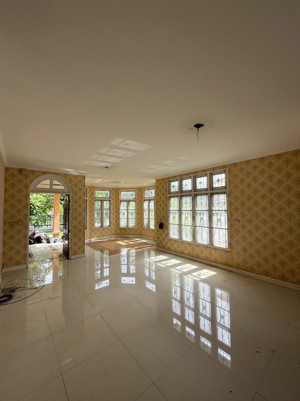 For SaleHousePathum Thani,Rangsit, Thammasat : Urgent sale !! 2 -storey detached house, Passorn 2 along the Khlong Sam