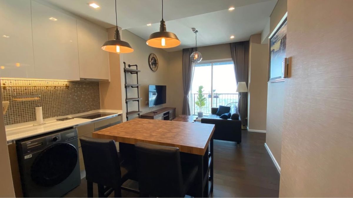 For RentCondoLadprao, Central Ladprao : For rent ✨ The Saint Residences ✨ 2 bedrooms, fully furnished and equipped, near BTS Ha Yaek Lat Phrao