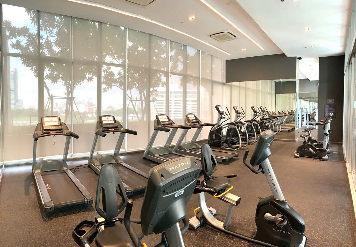 For RentCondoRatchadapisek, Huaikwang, Suttisan : For rent 📍 Noble Revolve Ratchada 📍2 bedrooms, fully furnished and equipped, near MRT Thailand Cultural Center