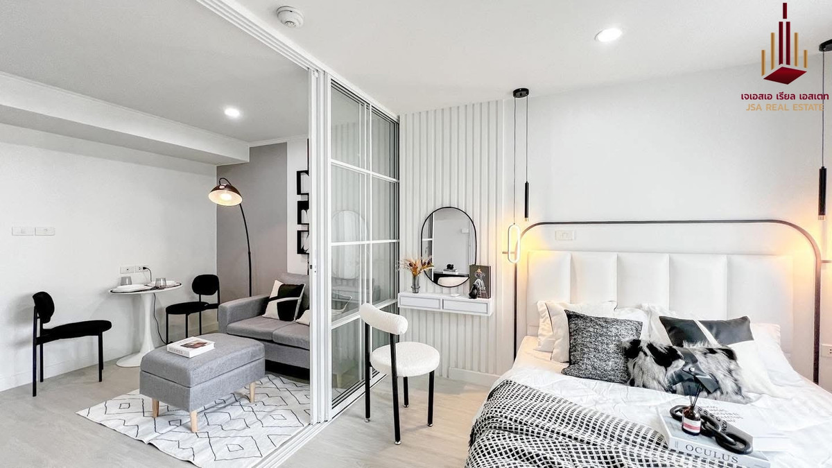 For SaleCondoRatchadapisek, Huaikwang, Suttisan : ✨ For Sale: Lumpini Ville Cultural Center Condo ✨ 💰 ONLY 1,990,000 THB