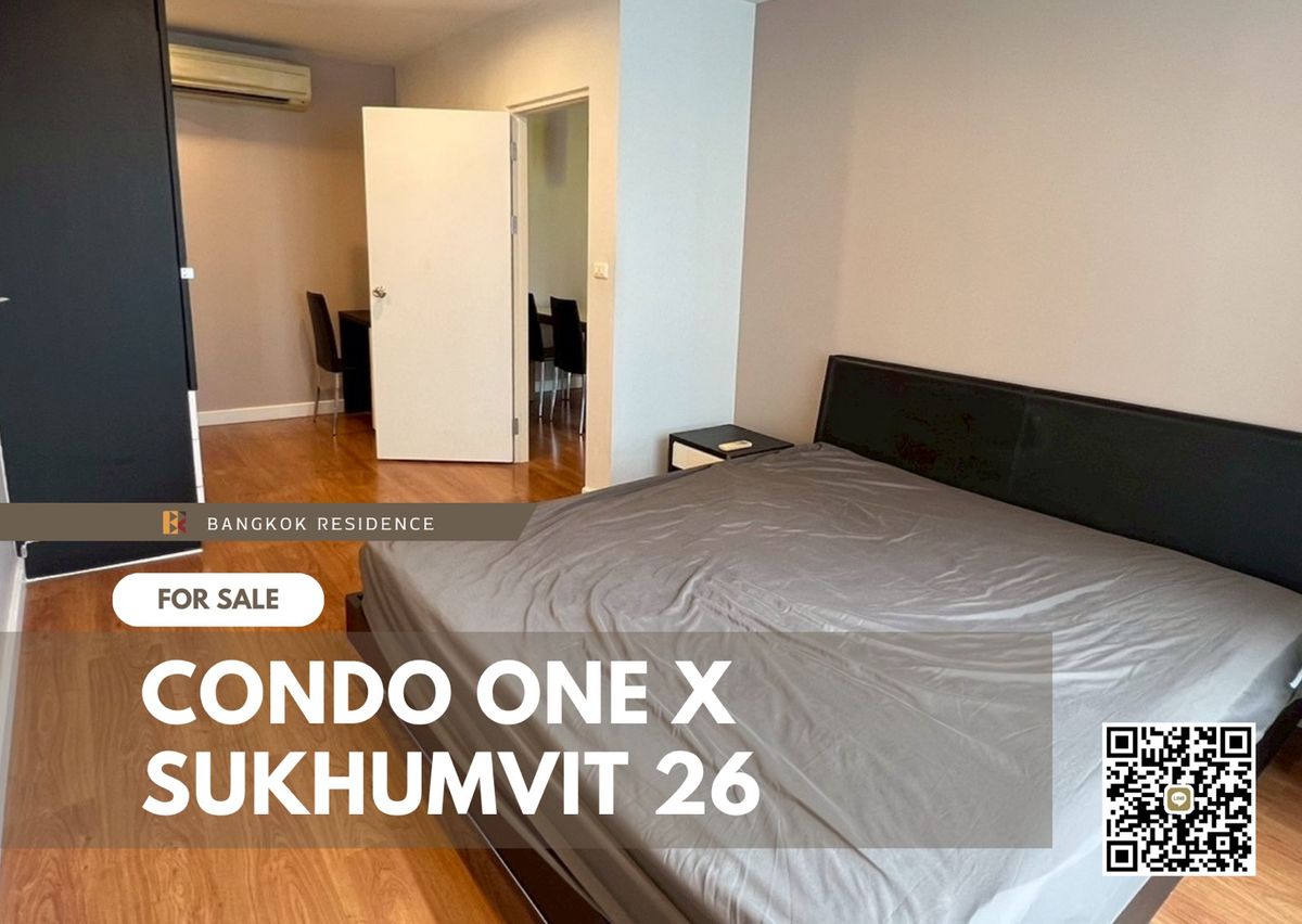 ขายคอนโดสุขุมวิท อโศก ทองหล่อ : 🔥ขายด่วน🔥Condo One X Sukhumvit 26 🏢ห้องกว้าง ทำเลดี ราคาถูก เฟอร์ครบพร้อมเครื่องใช้ไฟฟ้า by Faii