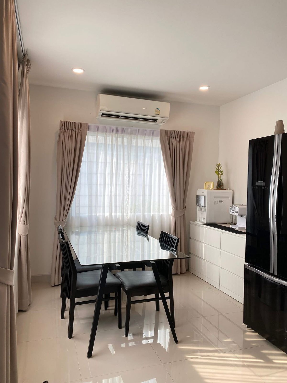 For RentHousePathum Thani,Rangsit, Thammasat : Single house for rent ✨ Centro Phahol-Vibhavadi ✨ 3 bedrooms, 3 bathrooms, fully furnished and equipped with appliances