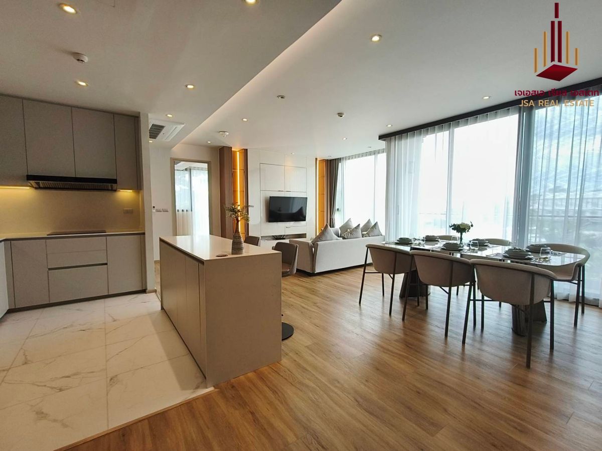 For RentCondoBangna, Bearing, Lasalle : ✨ Rent ✨ Bearing Residence Price 100,000 baht Room 3B/4B