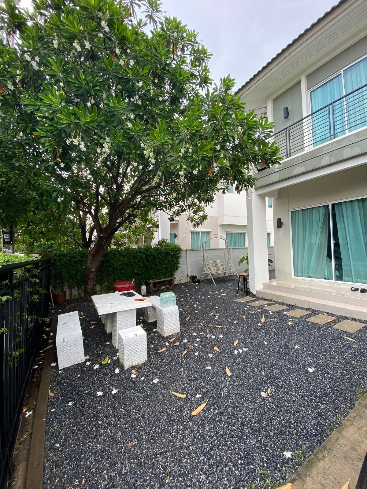 For RentHousePathum Thani,Rangsit, Thammasat : Single house for rent ✨ Centro Phahol-Vibhavadi ✨ 3 bedrooms, 3 bathrooms, fully furnished and equipped with appliances