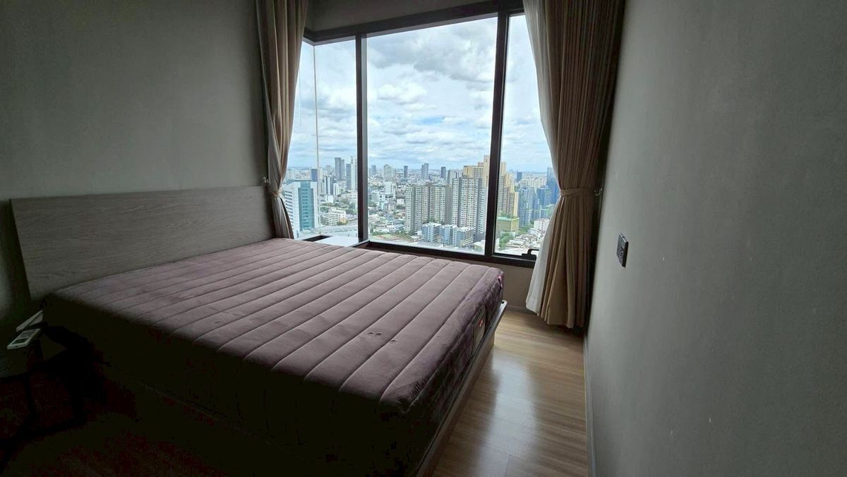 ให้เช่าคอนโดสะพานควาย จตุจักร : ★ M Jatujak ★ 56 ตรม.,ชั้น 30 (2 ห้องนอน 2 ห้องน้ำ), ★ Pet friendly ★ใกล้รถไฟฟ้า MRT กำแพงเพชร 350 ม. และ BTS หมอชิต ★ใกล้สวนจตุจักร ★ สิ่งอำนวยความสะดวกมากมาย★ เครื่องใช้ไฟฟ้าครบครัน★ 