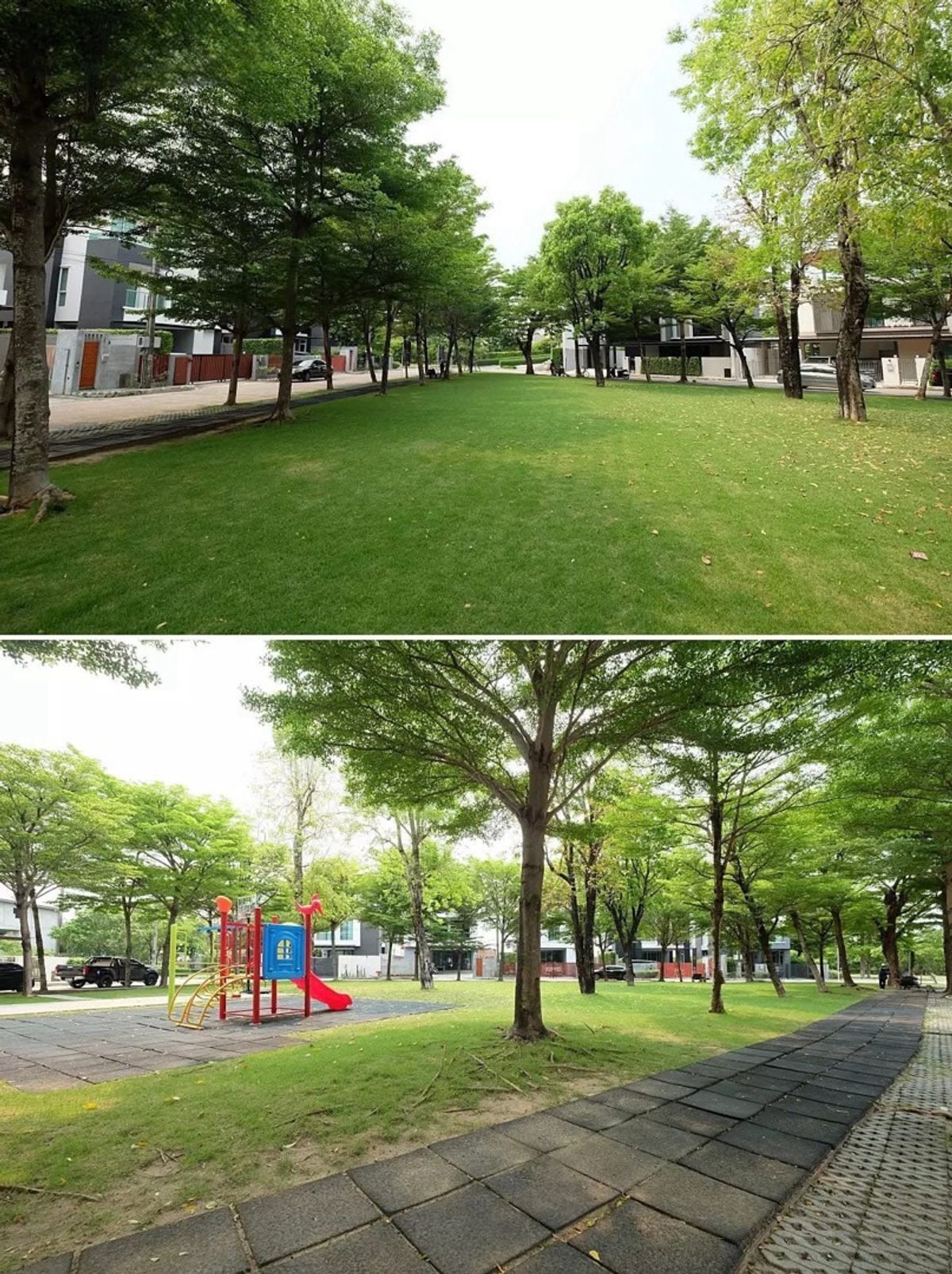 ให้เช่าบ้านลาดกระบัง สุวรรณภูมิ : AQ ARBOR SUANLUANG RAMA 9 - PATTANAKARN สวนหลวง ร.9-พัฒนาการ 3-story model house